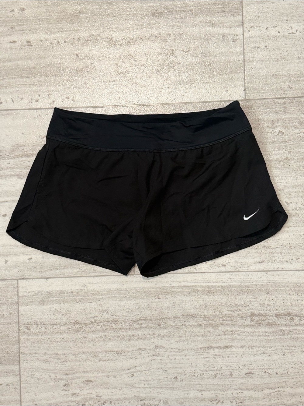 Nike Black Dri Fit Running Shorts Women’s Medium Athletic Gym